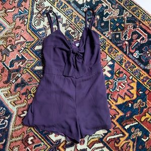 Purple Romper